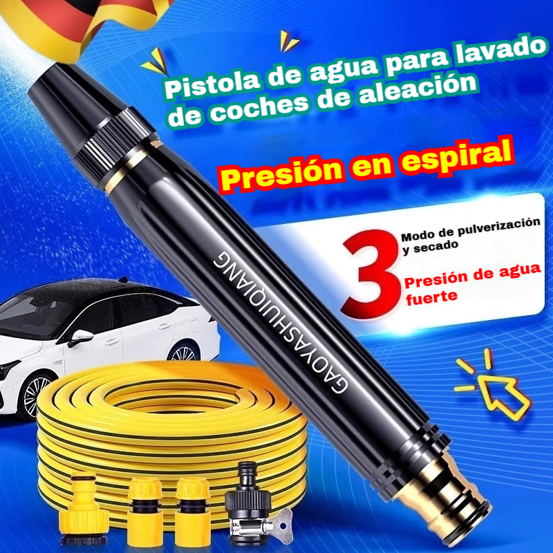 🔥【Compra 1 y llévate 1 gratis】💧🚗Nueva boquilla de lavado de autos de alta presión, universal para regar flores, lavar autos y limpiar el suelo