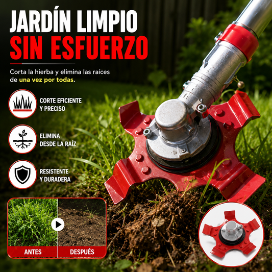 💥Ruedas de zanja de acero al manganeso de alta dureza, adecuadas para zanjar y cortar césped [modificación de cortadora de césped]