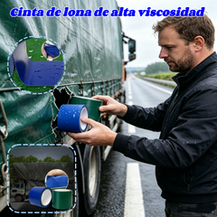 🔥【Compre 1 y llévese 1 gratis】Cinta de lona de alta viscosidad【8 cm x 5 m】💥Oferta por tiempo limitado