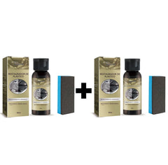 🚗【Compra 1 y recibe 1 gratis】🖤 Kit Restaurador de Plásticos para Auto – Devuelve el Negro Intenso y el Brillo Original 🔥