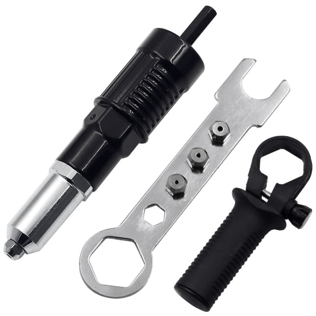 🔥Nuevo producto en oferta🧑‍🔧Junta de conversión de pistola de remache ciego con núcleo de pistola de remache eléctrico profesional