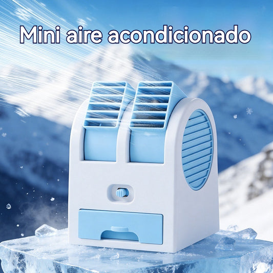 🔥【Imprescindibles de verano】❄️Mini aire acondicionado, ventilador de refrigeración portátil
