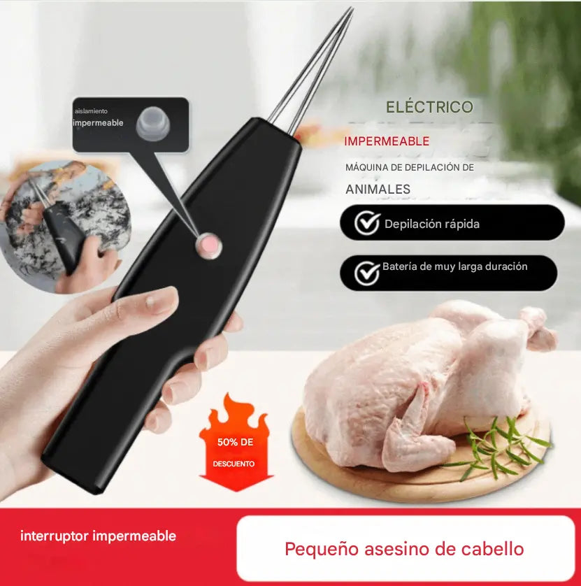 【🔥Oferta】🐓🦆Desplumadora eléctrica para aves de corral