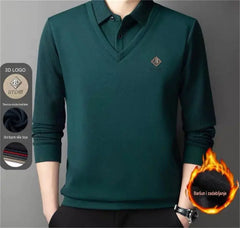 👔Krajeva godina rasprodaje🔥【M-4XL】Muški dvodijelni set od vrhunskog kašmira, topao i svestran.