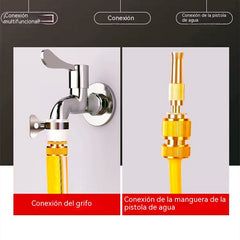 ✨💦Pistola de agua a alta presión de latón