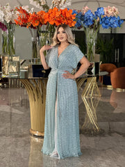 🔥🔥【S-5XL】🥰 Vestido de moda nuevo de otoño e invierno 2025 con estampado grande