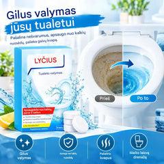 🌟【3 dėžės 】  Galingos tualeto dubenėlio valymo putos