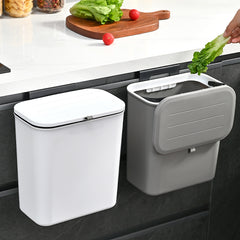 Papeleras de pared, contenedores de basura de pared para oficina y cocina.