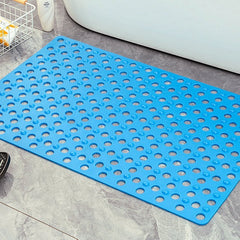 🔥🚿Alfombrilla de baño gruesa, absorbente y antideslizante, con ventosas y diseño calado.