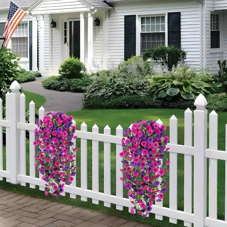 🔥【Compra 4 y llévate 4 gratis】Flores artificiales colgantes