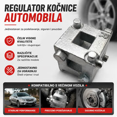🔧 Alat za kompresiju klipa kočione čeljusti – univerzalni, funkcija čegrtaljke od 360° 🚗✨