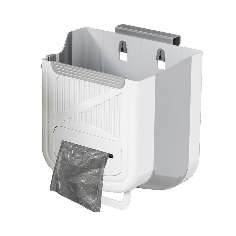 🗑️🚪Cubo de basura plegable colgante para cocina, cubo de basura colgante para puerta de armario doméstico