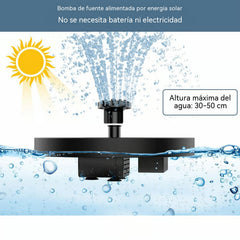 💥50%OFF💥Fuente de agua alimentada por energía solar