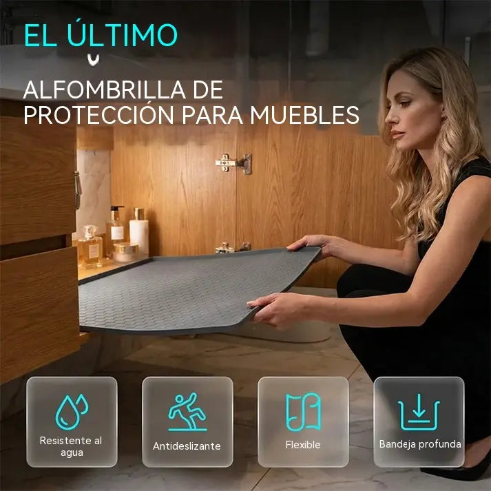 ✨1 piezas 32 euro✨ Alfombrilla de silicona multifuncional para debajo del fregadero