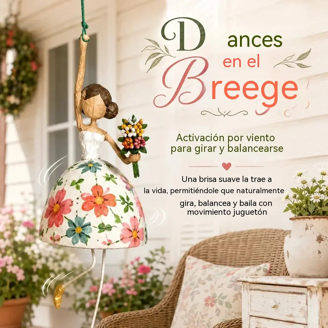 ✨💃🌸Adorno colgante caprichoso de una dama bailarina