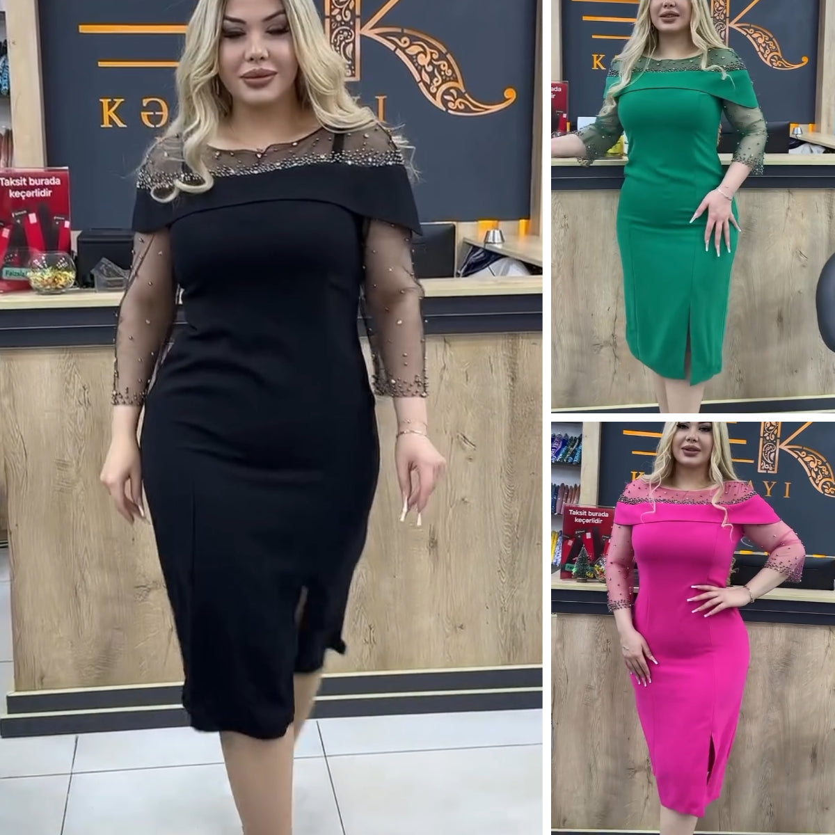 【S-5XL】Vestido ajustado, elegante y de moda