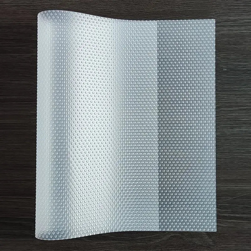 8 piezas por 26 euros-🧊🛡️ Protectores impermeables para estantes de refrigerador — Antideslizantes, fáciles de limpiar y aptos para contacto con alimentos — Mantén los estantes ordenados y frescos ✨