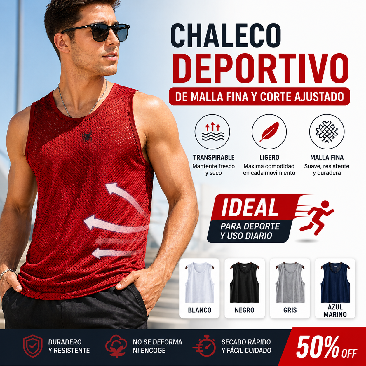 🔥🔥【Compre 1 y obtenga 1 gratis】【30-120kg】Camiseta informal de seda helada para hombre ✅ Ligera, transpirable y de secado rápido.