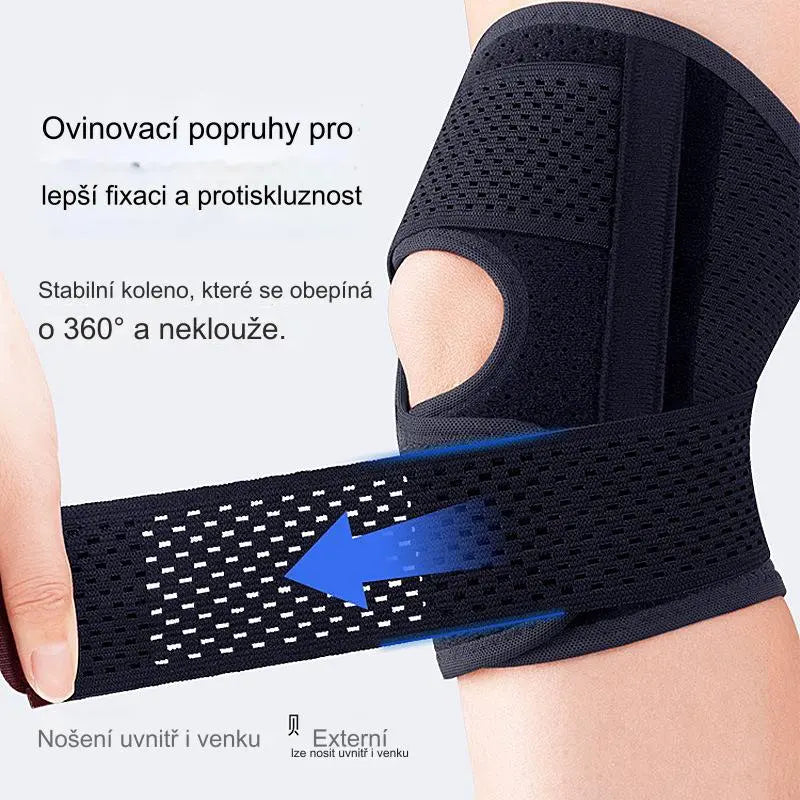 🦵Dvostruki opružni štitnici za koljena, pogodni za trčanje, biciklizam, igranje lopte i druge sportove