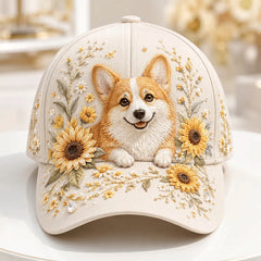 ✨Gorro con bordado 3D de vaca de las Tierras Altas🧢(Transpirable, ligero, cómodo y de corte unisex)