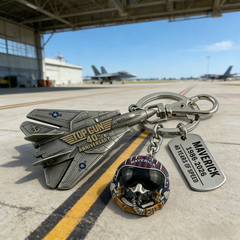🔥✈️ Llavero del 40.º aniversario de Top Gun