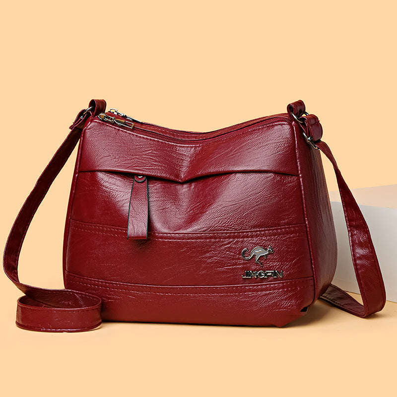 👜 Nuevo modelo, bolso de hombro multicapa retro y de gran capacidad, moderno y versátil