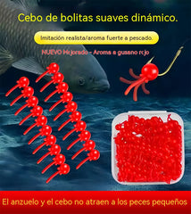 🎣Señuelo dinámico de cuentas suaves, señuelo biónico