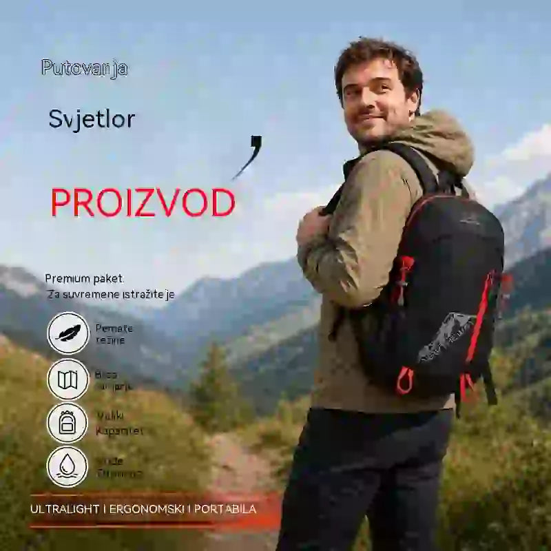 🏆 Posebna cijena zadnjeg dana! 🎒 Vodootporni sklopivi ruksak za kampiranje