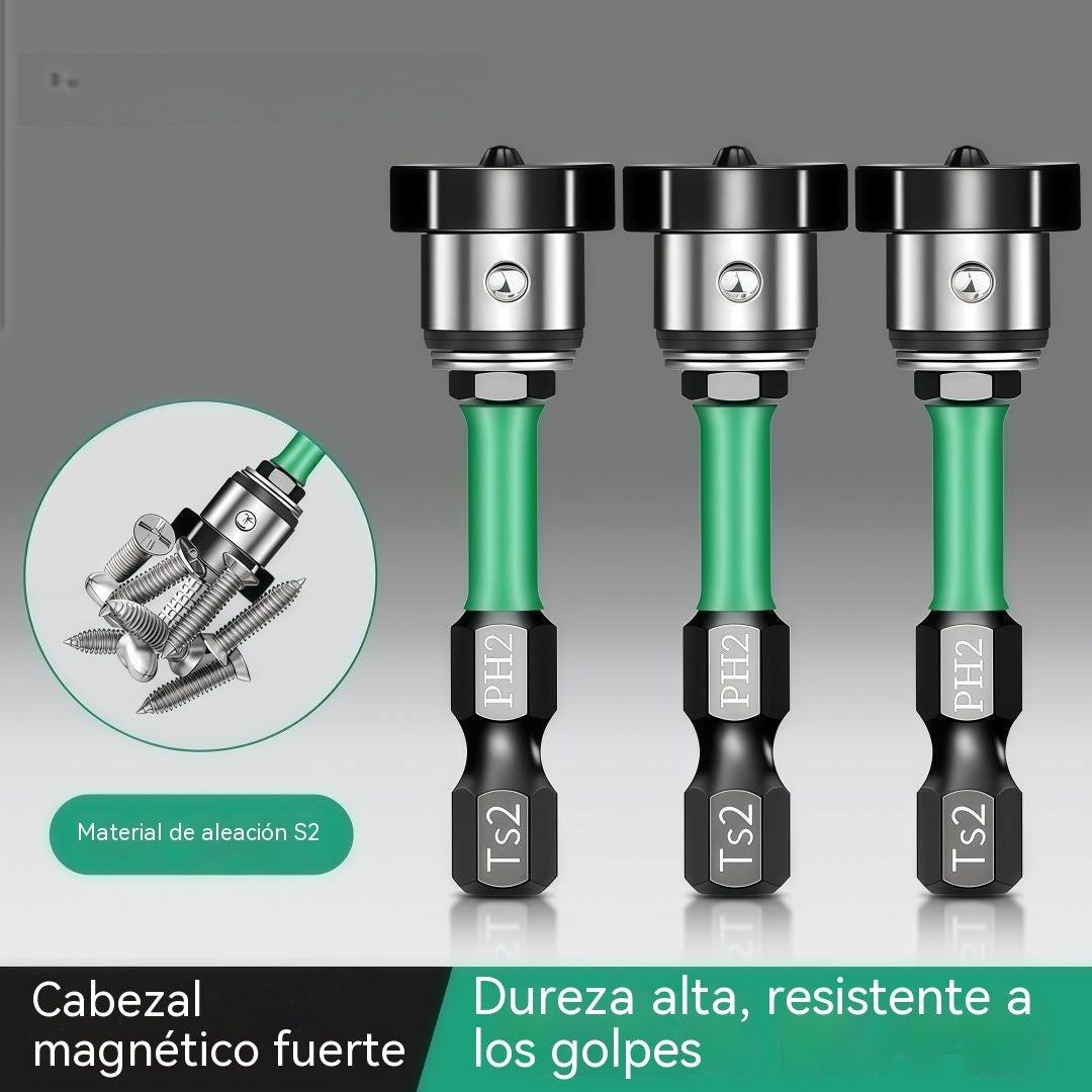 🔩【Paquete de 10 piezas】—— Puntas de destornillador Phillips magnéticas de alta resistencia, ⚙️ puntas antideslizantes, 💪 alta dureza, 🧲 magnetismo súper fuerte.