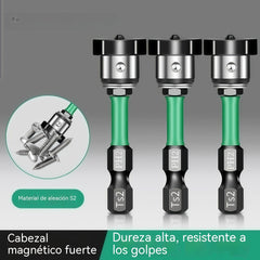 🔩【Paquete de 10 piezas】—— Puntas de destornillador Phillips magnéticas de alta resistencia, ⚙️ puntas antideslizantes, 💪 alta dureza, 🧲 magnetismo súper fuerte.