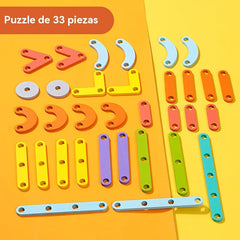 🧩🎁 Rompecabezas Montessori para Niños | Juguete Educativo y Didáctico | Regalo Ideal para Aprender Jugando ✨