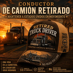 🚛 Sombrero de camionero jubilado