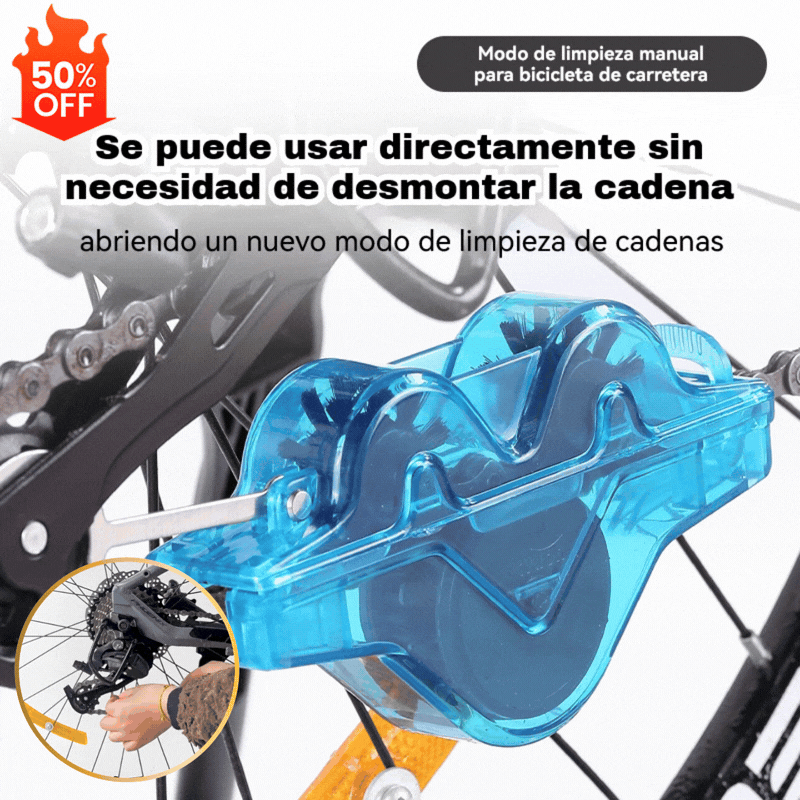 🔥Herramientas para limpiar cadenas de bicicletas