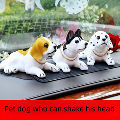 🐶【Compra 1 y obten 1 gratis】 ¡El perro lindo y dominante con la cabeza temblorosa te acompañará para ser próspero en todo momento!