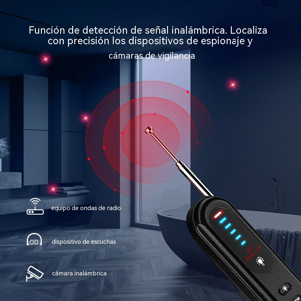 🏨【Garantizando su seguridad】😱Detector de cámaras ocultas: protege tu privacidad