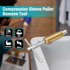 🔧✨ Extractor Profesional de Manguitos y Tuercas – Herramienta Esencial para Plomería sin Daños