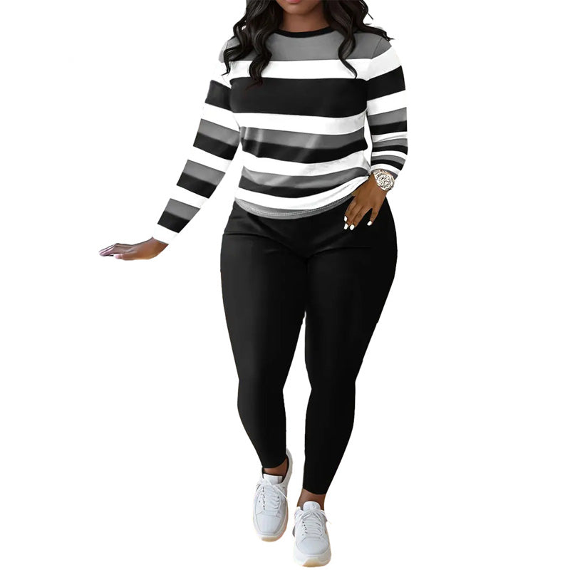 🌈😍🔥Traje casual estilo hip hop (camiseta y pantalones cortos) [40-140 kg]