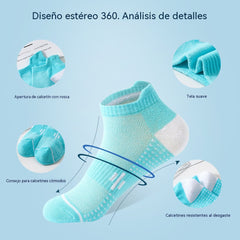 🧦【Paquete de 10 - 2 pares de cada color】🧦Nuevos calcetines transpirables, antibacterianos y resistentes al olor para hombre, de primavera/verano.