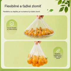 ⏳50% zľava🔥【3 balenia - 300 kusov】🎉Čím viac nakúpite, tým viac ušetríte🎁Jednorazové elastické obaly na jedlo, vhodné na misky a taniere