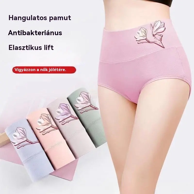 🔥【8 darabos kiszerelés】[40-85kg]💟Antibakteriális pamut, nyomot nem hagyó bugyi