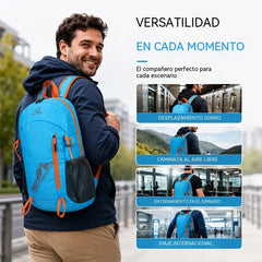 🏆 ¡Precio especial de último día! 🎒 Mochila plegable impermeable para acampar