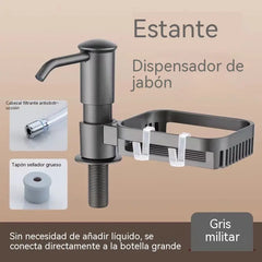 Kit de tubo de extensión para dispensador de jabón de lavabo