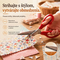 ✂️ Profesionálne nožnice na ružové vlákno – ostré nožnice na ružové vlákno
