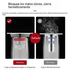 🔥¡Compra 1 y llévate 1 GRATIS!🔥Desagüe magnético para suelo con núcleo antiolor y desodorizante.🚿✨