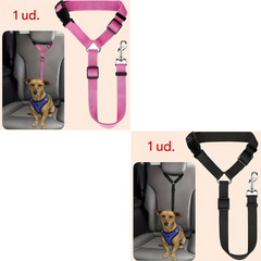 🔥Compre 1 y obtenga 1 gratis（2 piezas）🐾 Correa ajustable para perros para coche