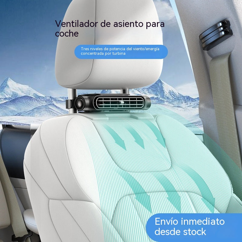 🚓🚗Nuevo ventilador de coche con asiento creativo 2026