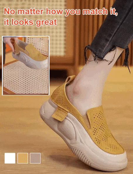 【35-40】👟🎇Zapatos retro de corte bajo con efecto bizcocho para primavera y verano 2025💖