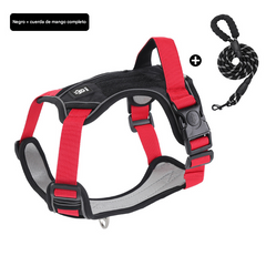 🐶🔥 ¡50% de descuento por tiempo limitado! Correa pectoral antitirones, incluye una cuerda reflectante de tracción de 1,5 metros ✨ Máximo control y seguridad en cada paseo 🌙